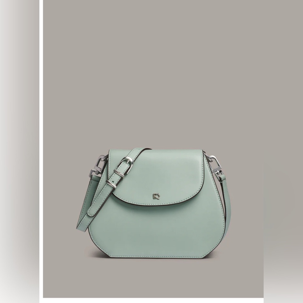 Donna Karan Pale Jade Belle rose Crossbody